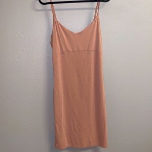 Salmon Body-con Dress